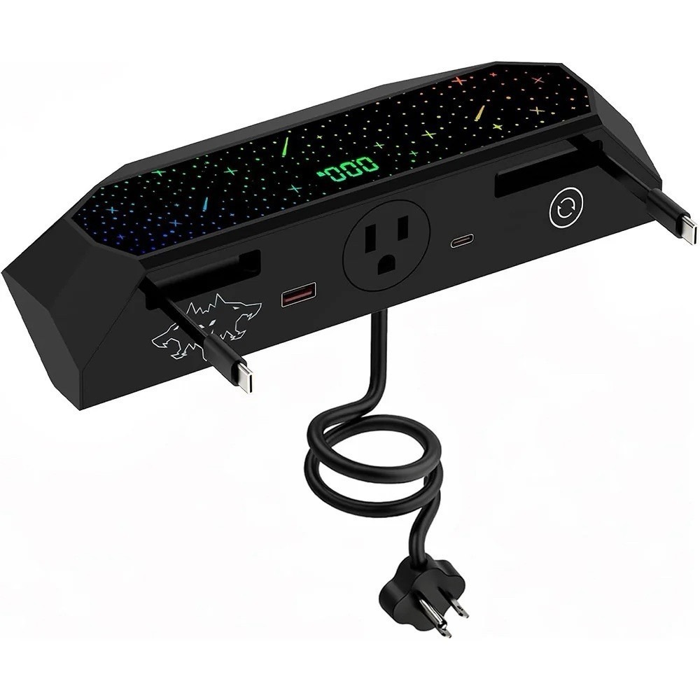 Tesla Cybertruck Center Console Multi-Ports USB Hub with Retractable Cables NEW